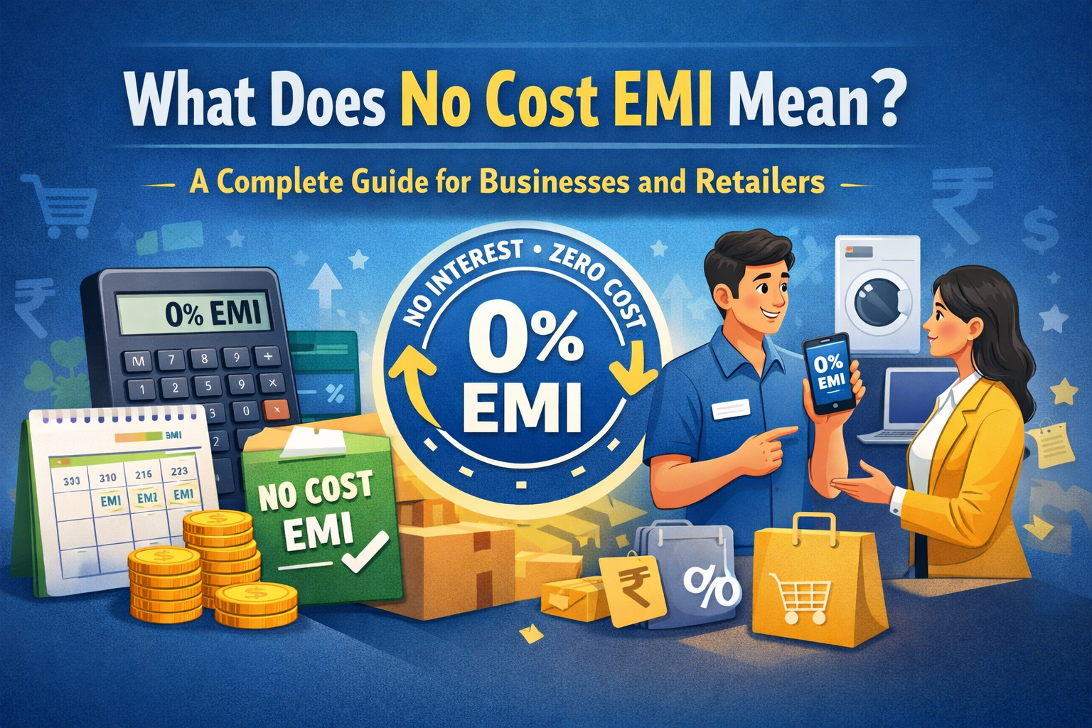 What Does No Cost EMI Mean? A Complete Guide for Businesses and Retailers What Does No Cost EMI Mean?