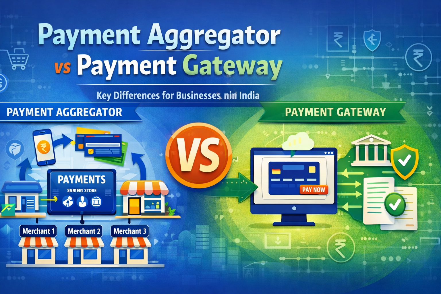 Payment Aggregator vs Payment Gateway: Key Differences for Businesses in India blog 2