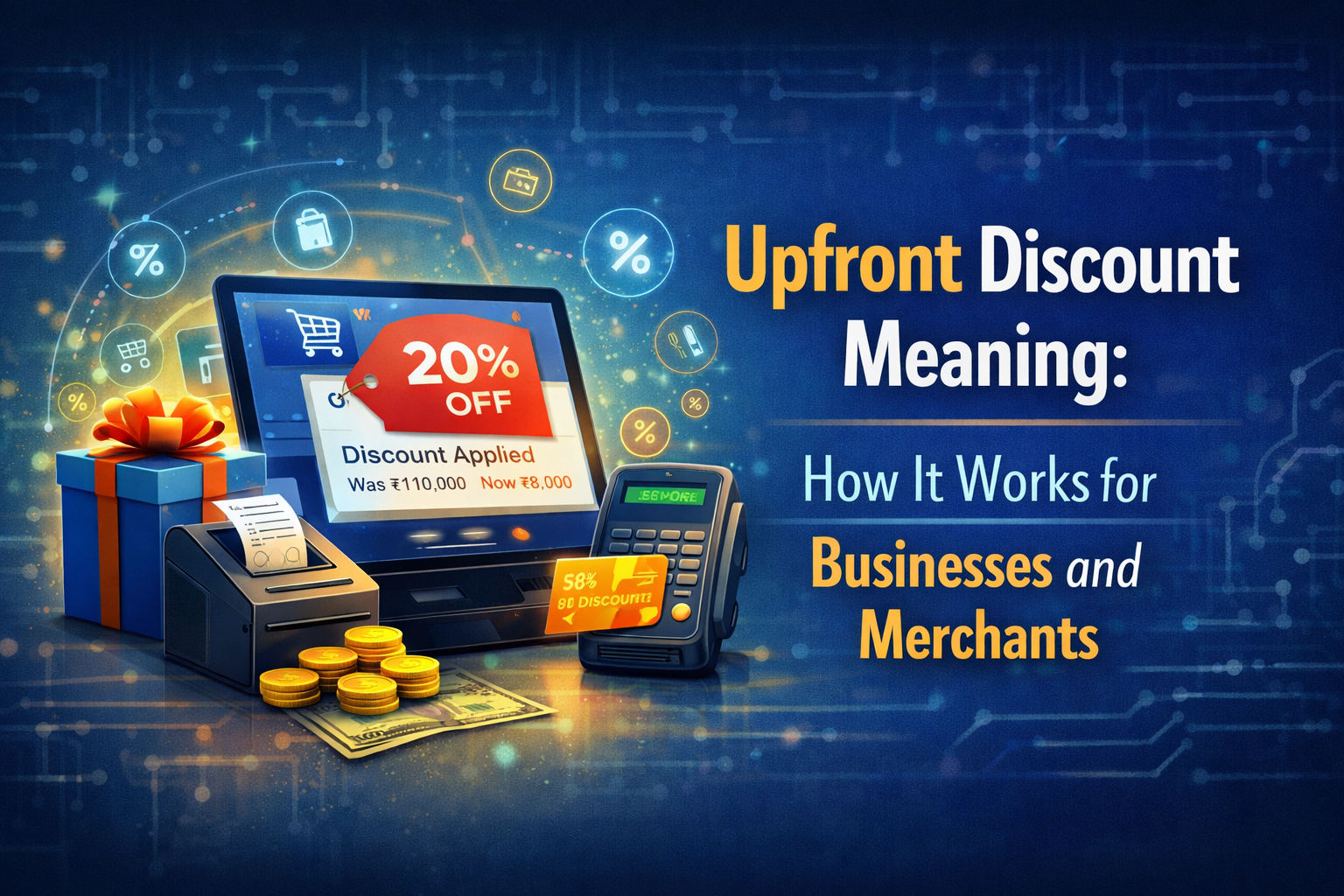 Upfront Discount Meaning: How It Works for Businesses and Merchants