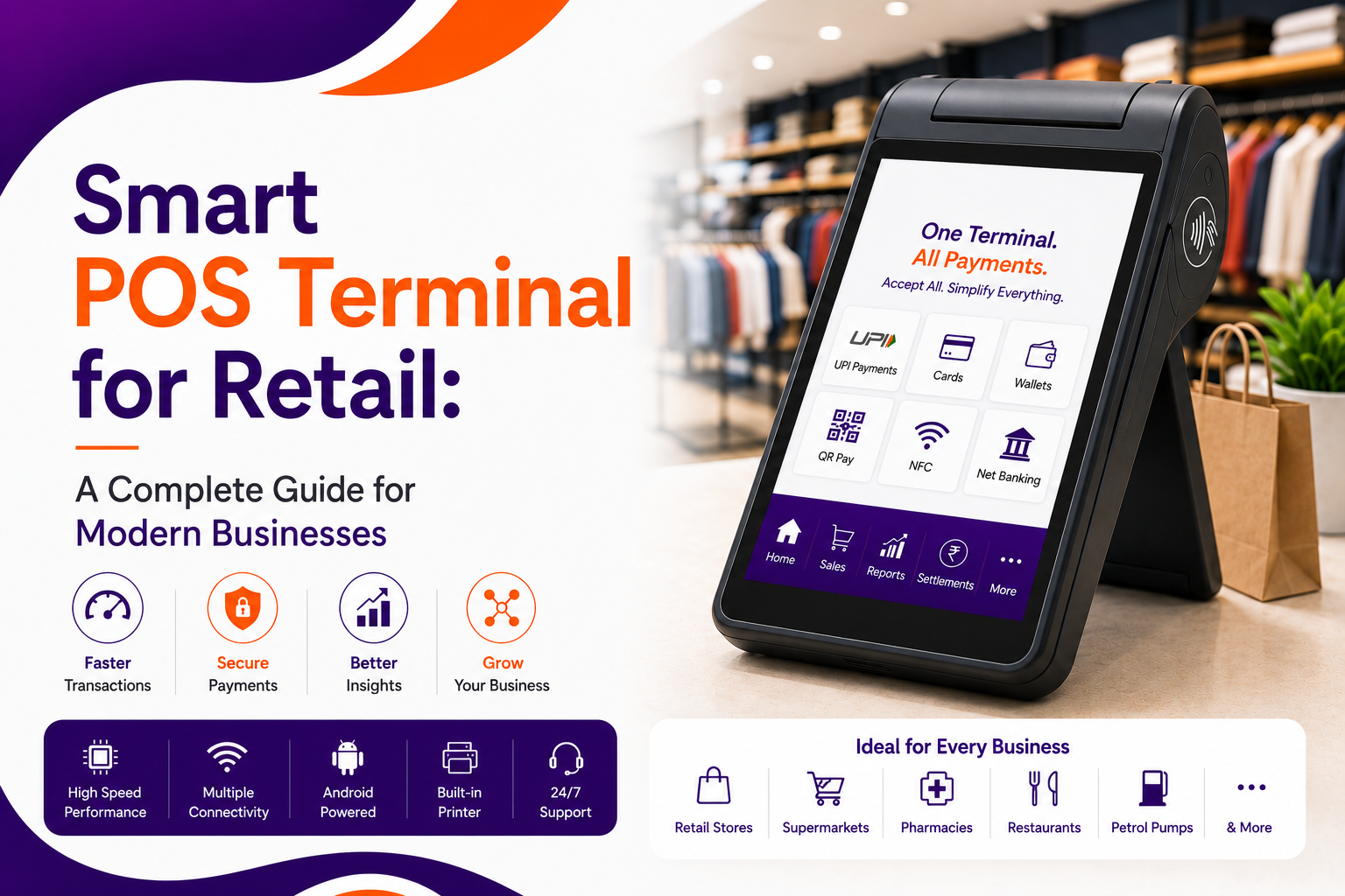 Smart POS Terminal for Retail: A Complete Guide for Modern Businesses