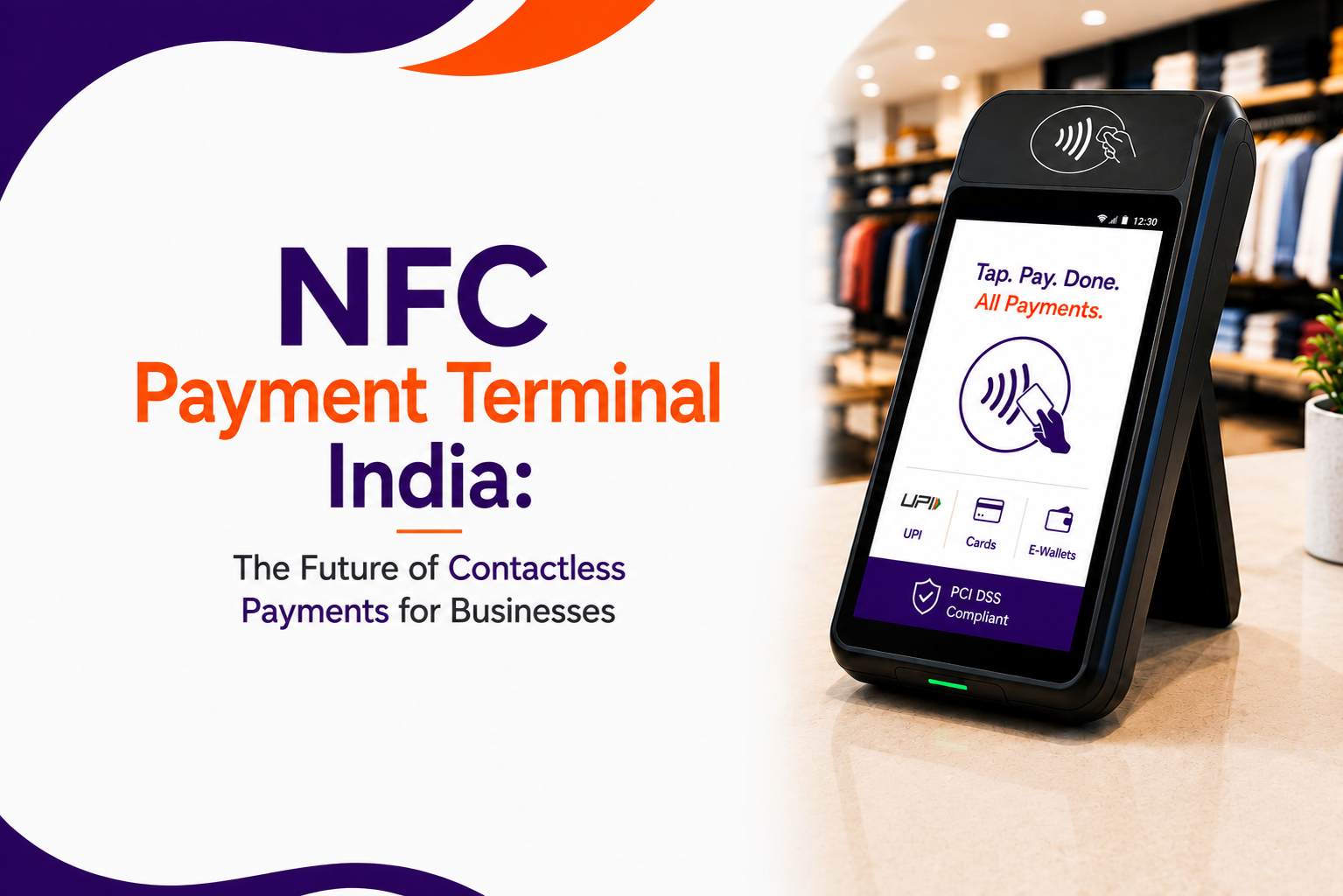 NFC Payment Terminal India: The Future of Contactless Payments for Businesses